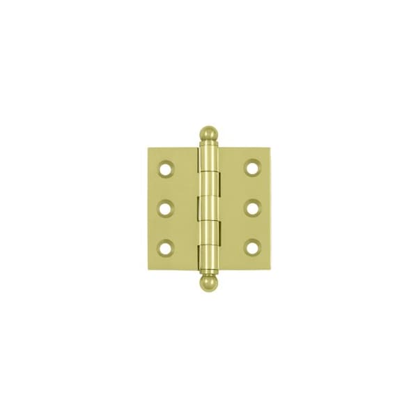 CH2020U3 Ball Tip Cabinet Hinge Polished Brass, 10PK